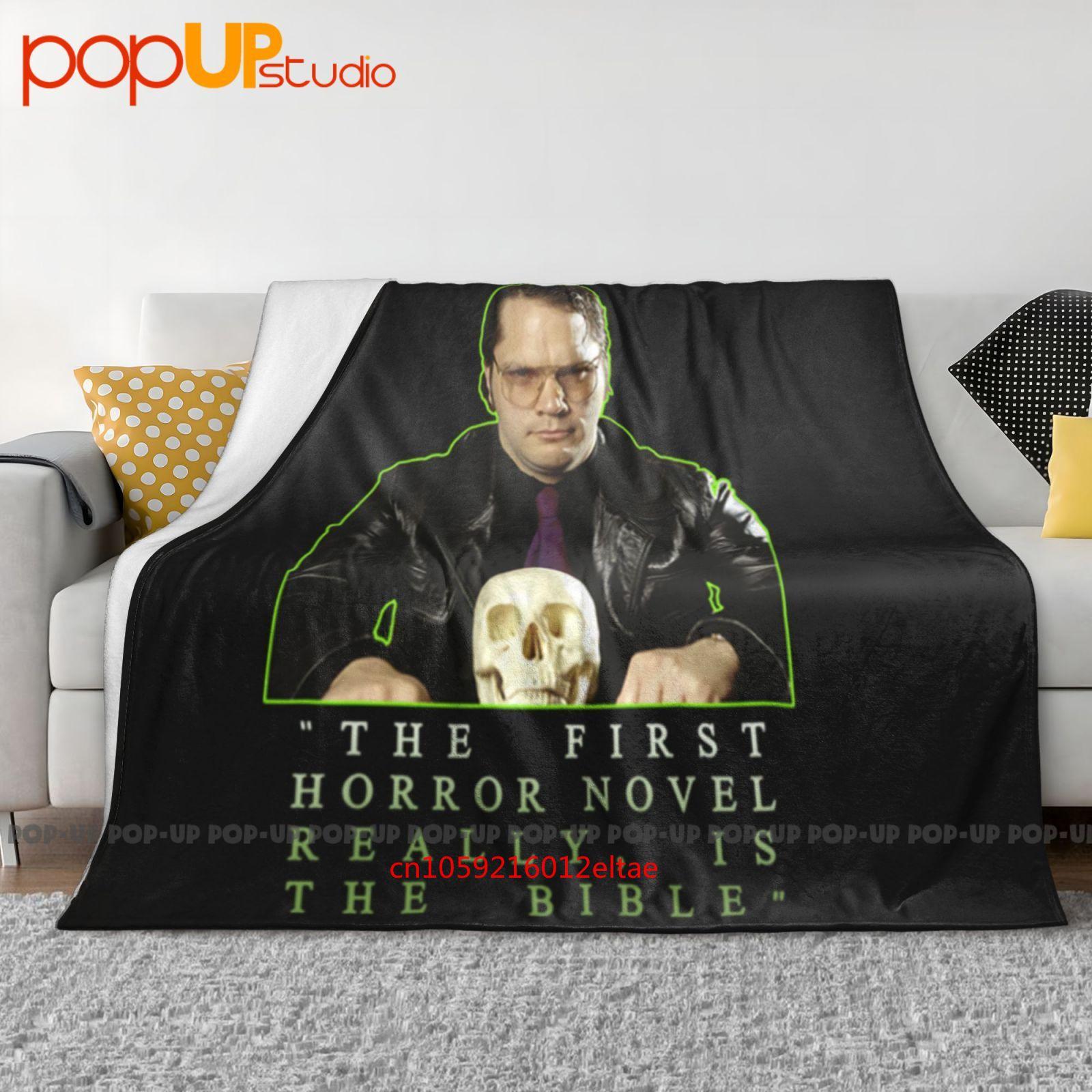 Garth Marenghi S Darkplace Inspired Premium Ultra-Soft Blanket Quilt Winter Sofa Cover Bed Covers Size: 75*100cm, Weight: 230 GSM