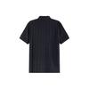 Emporio Armani FW23 Solid Color Embossed Short Sleeve Polo Shirt Men Tops Navy-Blue 3R1F71-1JGYZ-09J4
