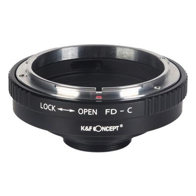Concept Lens Mount Adapter FD Mount Lens To C Mount K&F KF-FDC (Canon Converter)