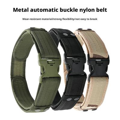 Quick Release Tactical Belt For Men Fashion Style Combat Belt For Outdoor Activities Fishing Multifunction Outdoor Waist Belt