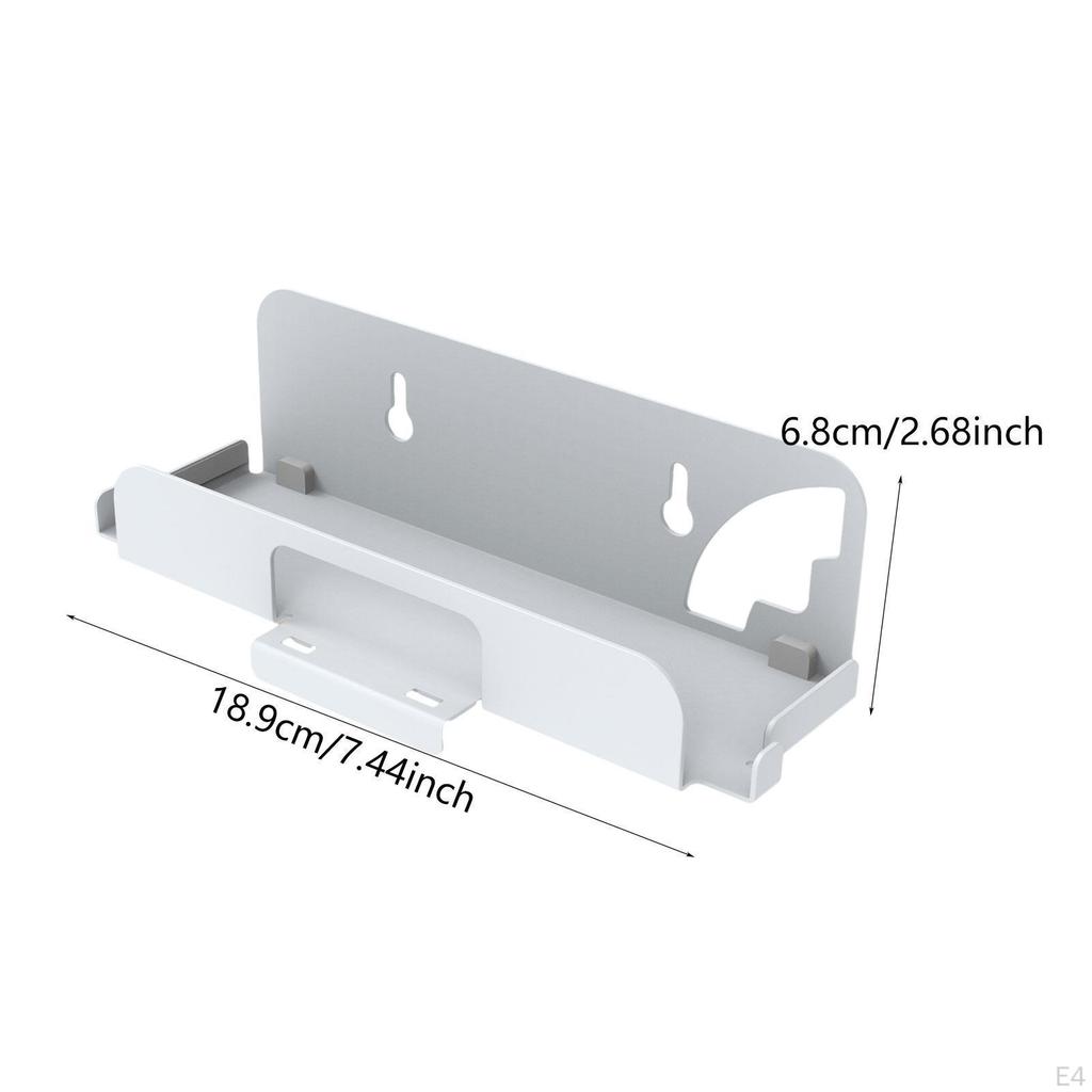 Gaming Console Wall Mount Holder Bracket Easy Installation Stable Organizer Practical Iron