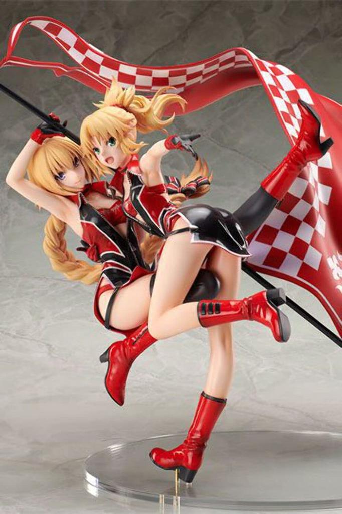 Fate/Apocrypha Jeanne d'Arc & Mordred TYPE-MOON Racing Ver. 1/7 Scale Painted Complete Figure