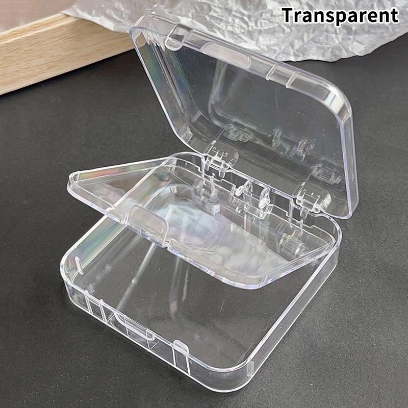Empty Double Layer Nail Boxes For Packaging Square Shape Box  Nail Tips Press On Nail Packaging Case Small Business