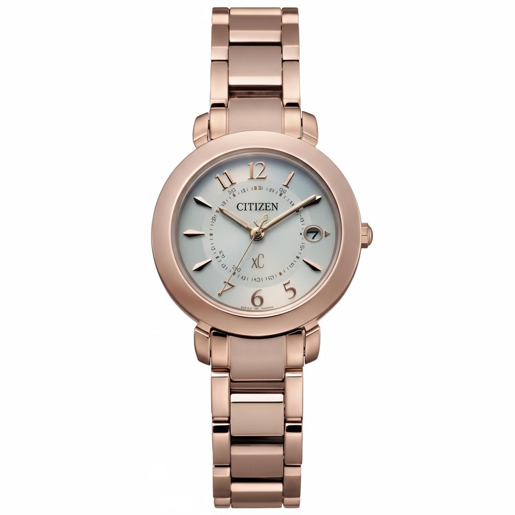 

CITIZEN Ecology Drive Collection 50m Water Resistant Light Powered Quartz Movement Titanium Strap ES9444-50B Rose Gold Strap