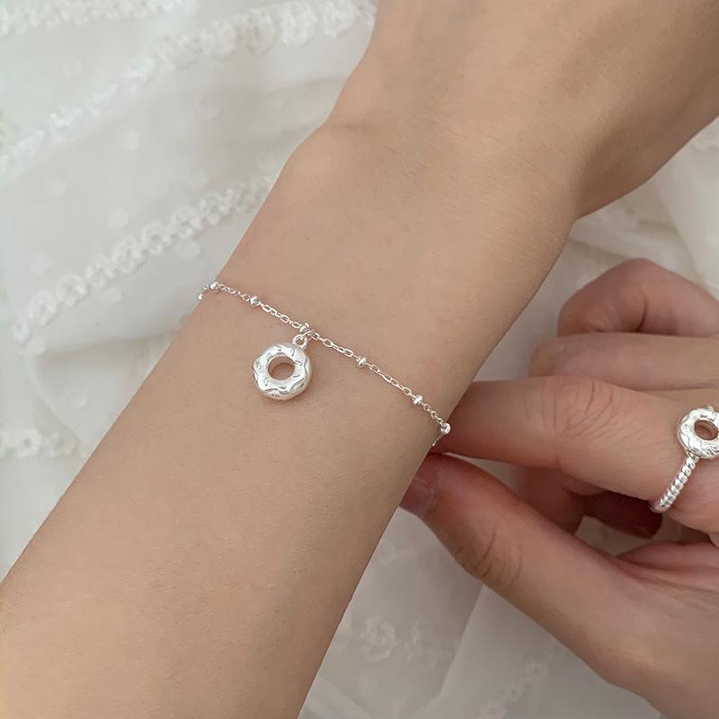 Korean Pearl & Sterling Silver Beaded Bracelet: Non-Fading, Summer Women's High-End Jewelry.