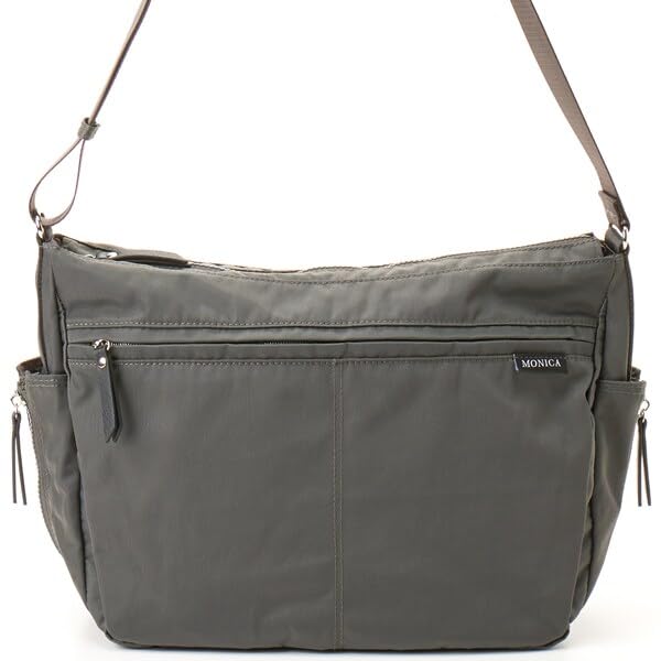 Side Zip Shoulder Bag MONI02702 Dark Gray [MONICA] (15)