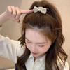 10Pcs Bow Hair Scrunchies, Casual & Simple Daily Accessories,Woman Head Accessories, Woman Hair Accessories Hair Ties Piece
