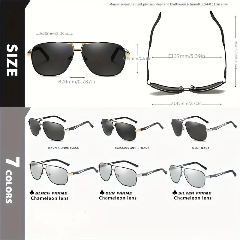 Fashion Gradient Sunglasses for Men Big Frame Pilot Sun Glasses Design Anti-reflective Lunette eil Homme UV400