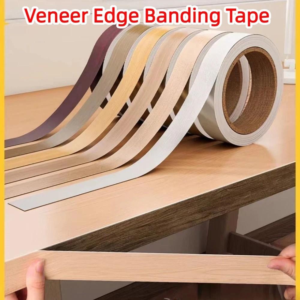 Multiple Styles Veneer Edge Banding Tape Wood Grain Gap Sticker Furniture Restoration