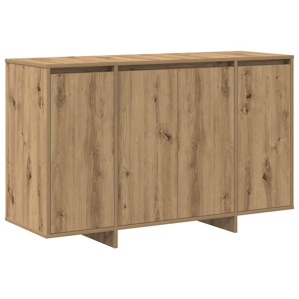 Artisan Oak Sideboard 120 x 41 x 75 cm Engineered Wood