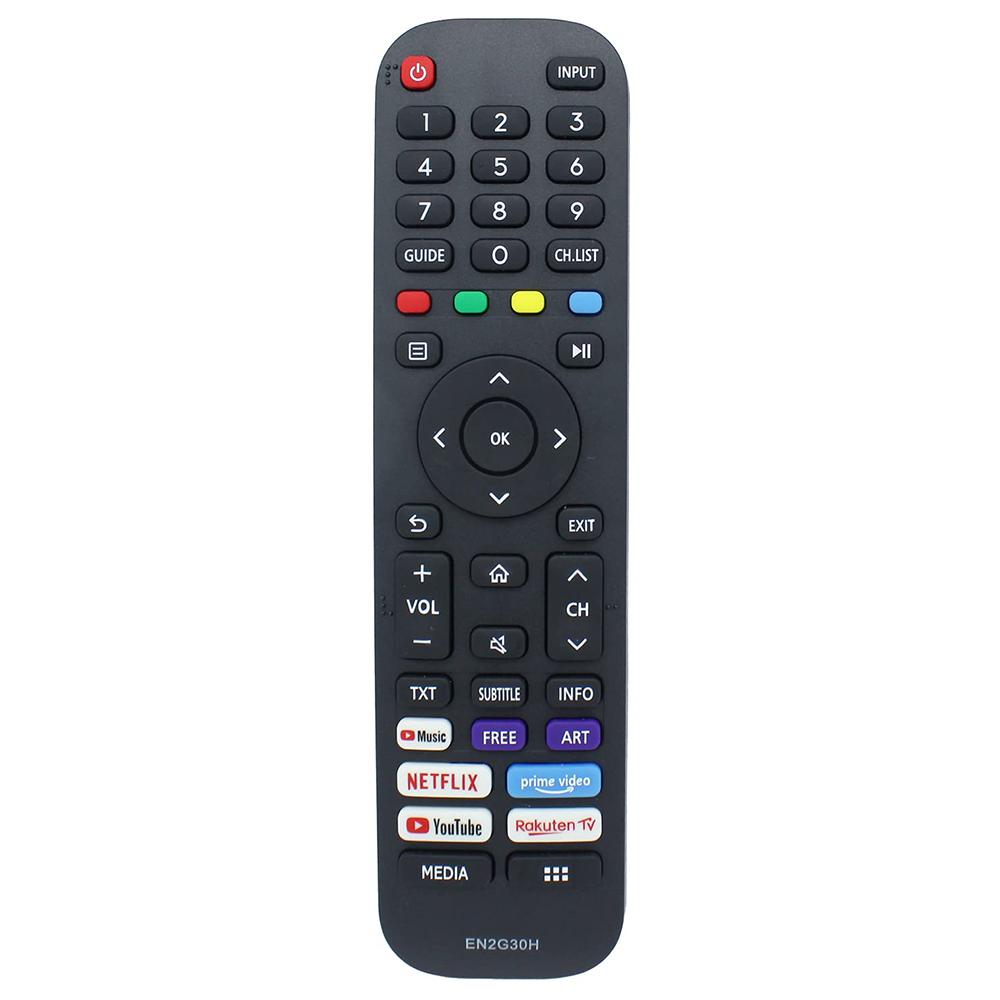 

EN2G30H For Hisense TV Remote Control Ergonomic ABS Replacement Controller A