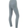 Li Ning Fitness Series Solid Color Mid Waist Versatile Tight Sports Long Pants Women bottoms Storm-Gray AULV024-3