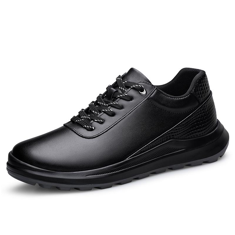 Outdoor Men's Casual Shoes Genuine Leather Sneakers Fashion Male Treking Footwear Anti-slip Walking Shoes Sports Shoes Trainers
