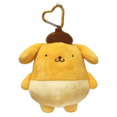 Yasuda Trading Sanrio Charaktere Sonnenbrand Maskottchen Serie Tasche Pompompurin B10 x T8 x H15cm PN Sonnenbrand Maskottchen Tasche Ca.