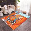 Looney Space Jam Run Event Customizable Name Floor Mat Suitable for Decorate room Balcony Entryway Dining Room Anti-slip Rug Anime Office Decor