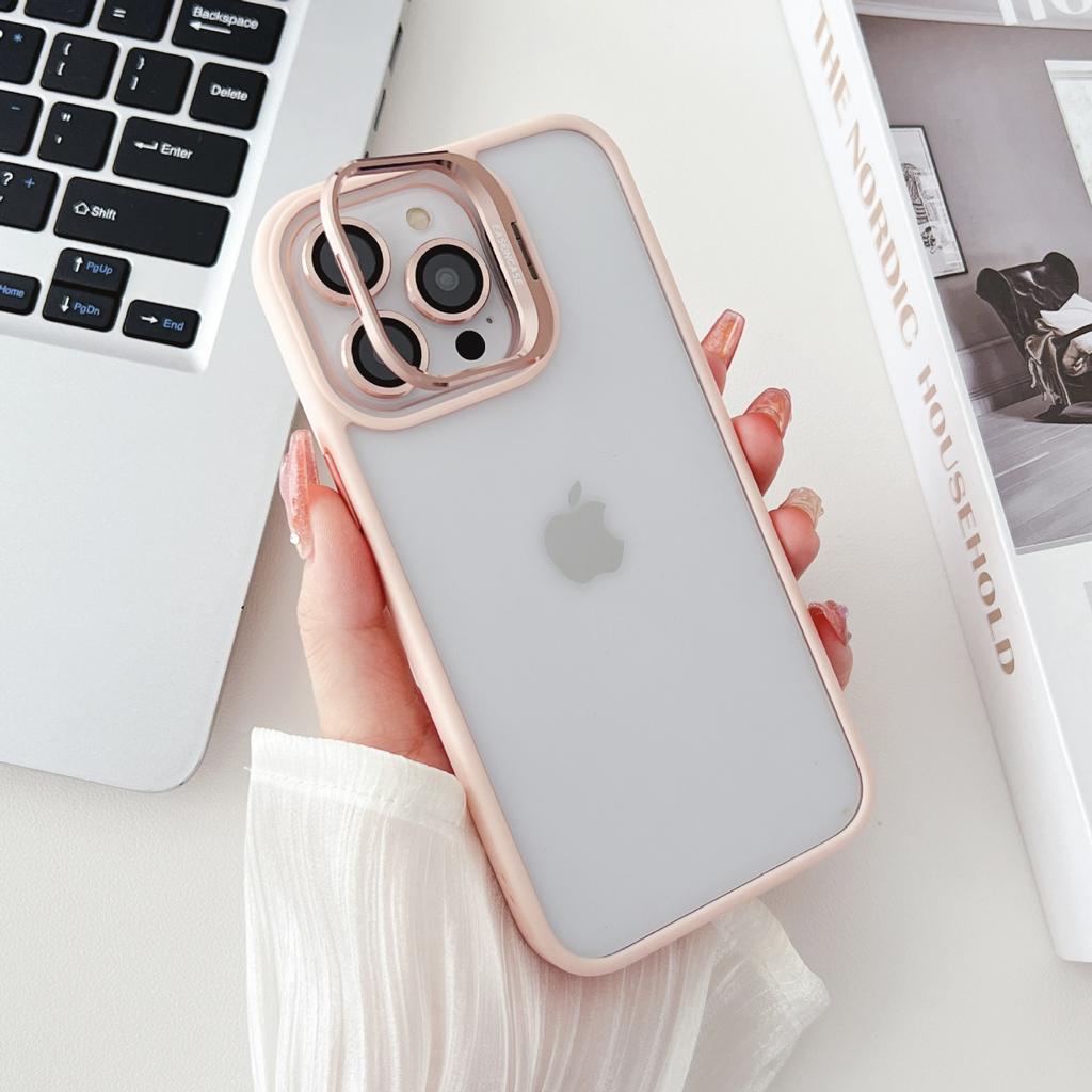 Metal Lens Bracket Suitable for IPhone 16 Pro Mobile Phone Case Apple 15 Titanium Gray with Lens Film Protective Case