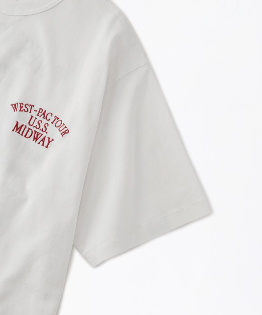 OUTSTANDING Mil Series Tee(Mid Way)_Off White