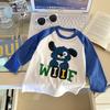 Kids Long Sleeve Cotton T Shirt Spring Autumn Base Layer For Boys Girls
