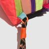 Spliced Contrast Shoulder Bag Multi-compartment Large Capacity Waterproof Crossbody Bag