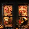Bathroom Safe Halloween Decor Blood Window Stickers Clear Patterns Waterproof And Scratch-Resistant Clings Decals Removable Stickers for Home Living