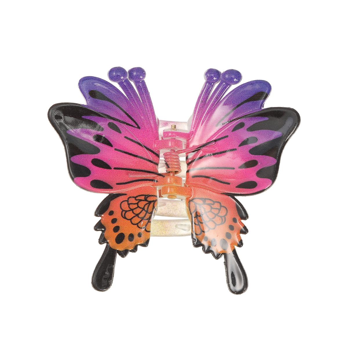 

AWAYTR Принтованные заколки для волос «Бабочка-ласточкин хвост», акриловые зажимы для волос «краб», для девочки, подарок, аксессуары для волос, фестивальный головной убор