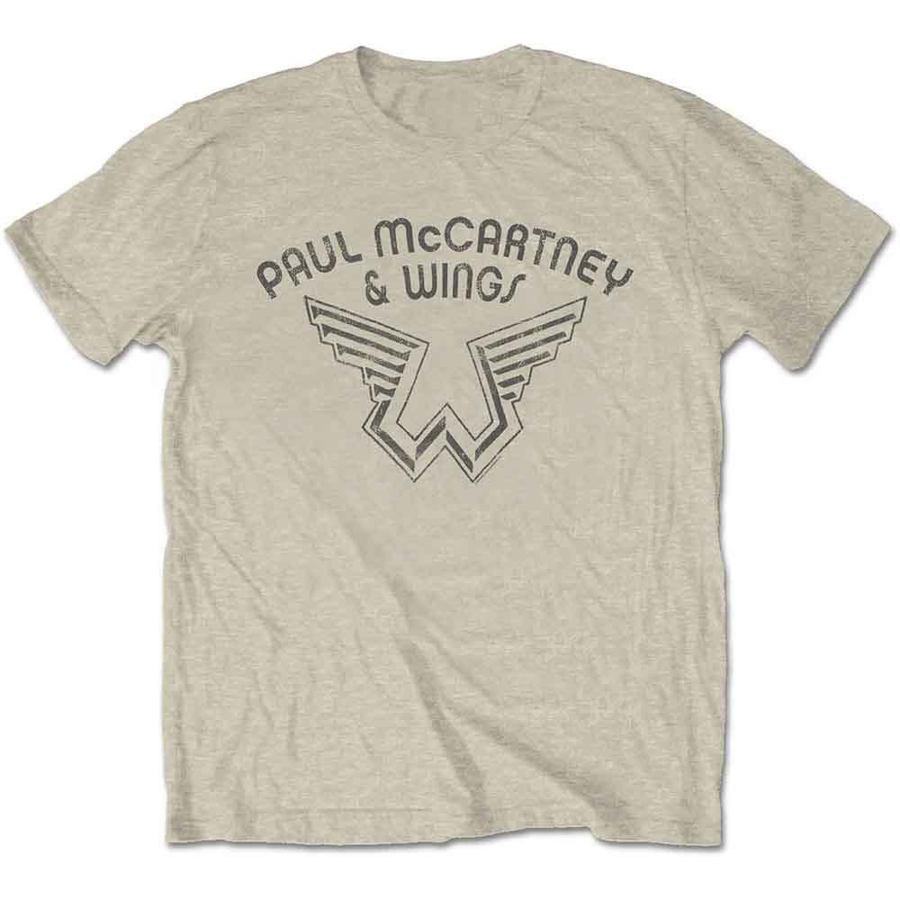 Paul McCartney Wings Logo T Shirt L