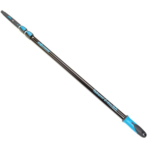 Moreman Professional Glass Cleaning Tool, Takumi Pole, 2.4m (Officially Imported), Black/Blue