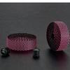 1Pc Road Car Handlebars with Honeycomb Silicone Bicycle Cable Ties, Non-slip Breathable Straps EVA Elastic Dead Fly Handlebars