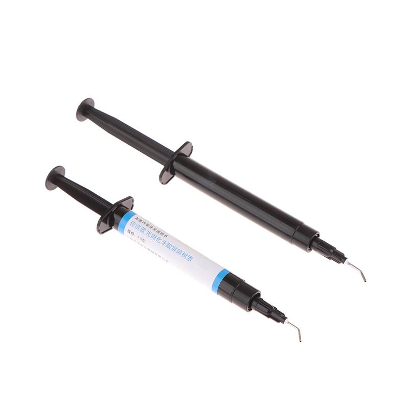 1.5G/3G Dental Barrier Resin Flexible Light-Curable Flowable Flow Light Curing Composite Resin Material Oral Filling Tools