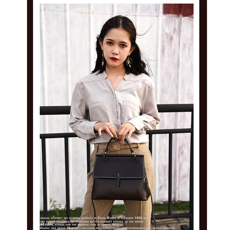 Women's Shoulder Bag Diagonal Small Bag Casual Fashion Leather Ladies Bag