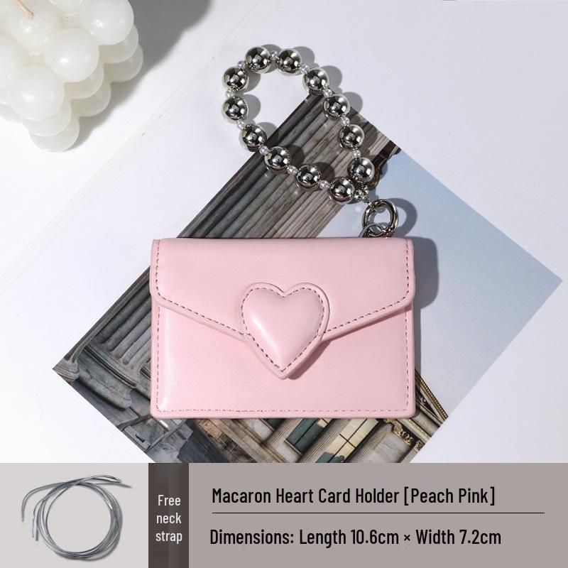 Heart-Shaped Car Key Card Holder for Xiaomi, Tesla, BMW, Xiaopeng, and Zeekr