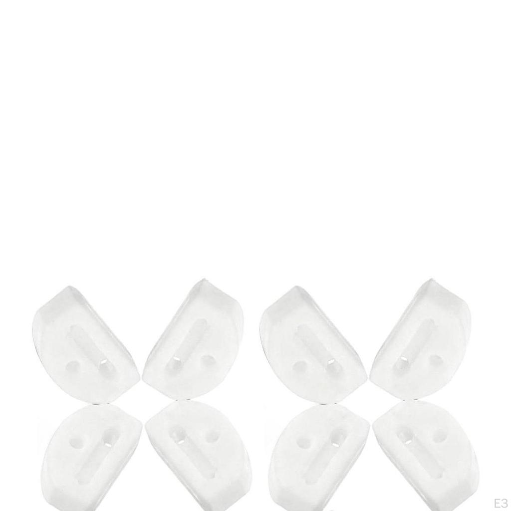 12er Pack Leichte Klassische Gitarrensaitenhalter, 3 Löcher