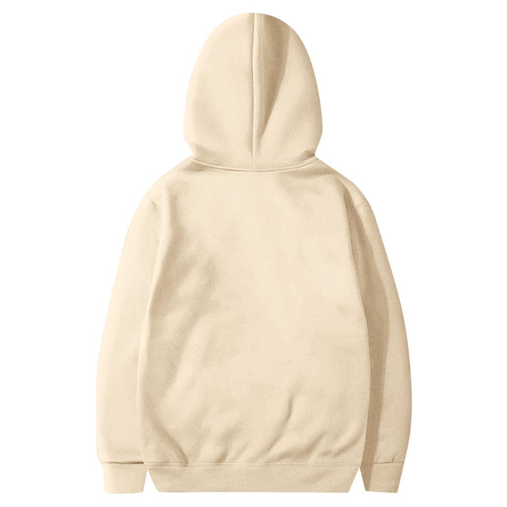 Men's Printed Hooded Long Sleeved Sweatshirt For Casual Sports Comfort