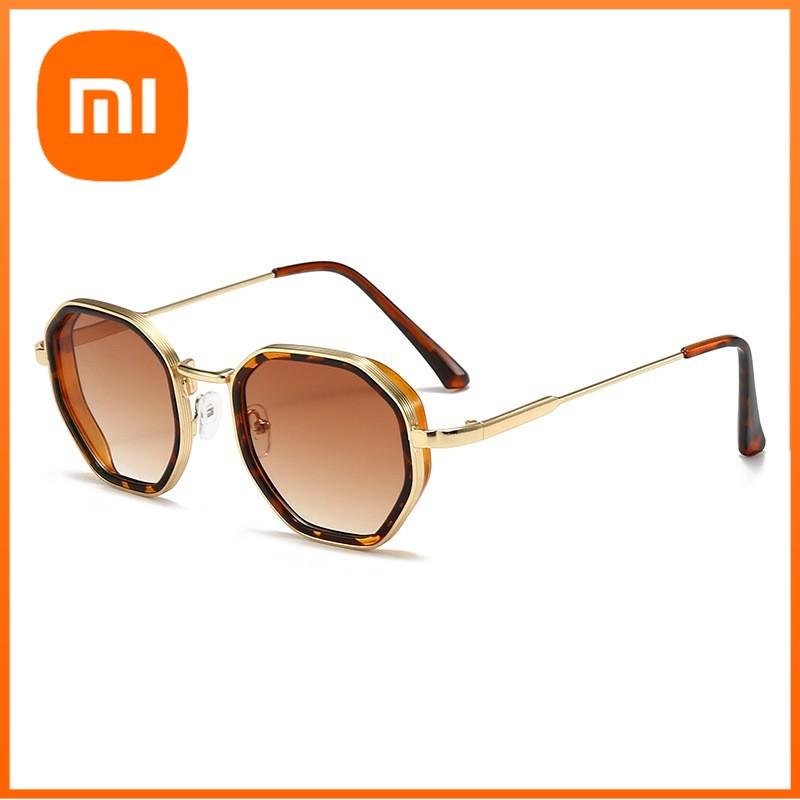Xiaomi Retro Octagonal Sunglasses for Women Men Metal TR Mix Frame Gradient Lens Fashion Street Beach Travel Eyewear