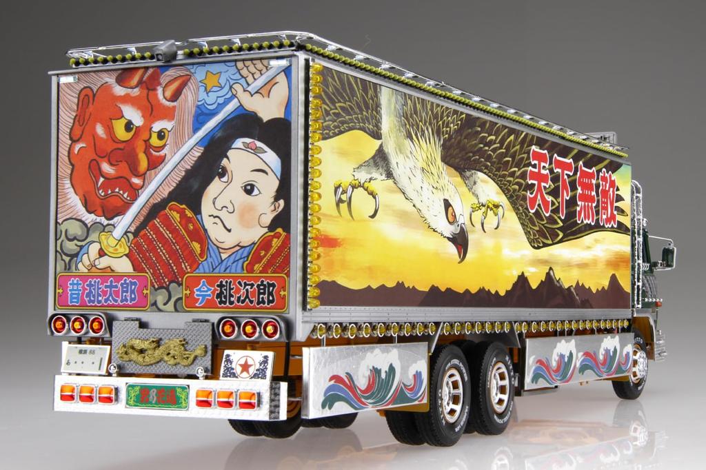 Aoshima Bunka Kyozaisha Truck Guy Series Ichibanboshi Courage Ichibanboshi Plastic Model 1/32 No.7 (Car)