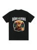 Bober Kurwa Bobr T-Shirt Funny Meme Graphic 's  Fashion Hip Hop Loose 100% Cotton T-Shirts Comfort T Shirt Y2k Top