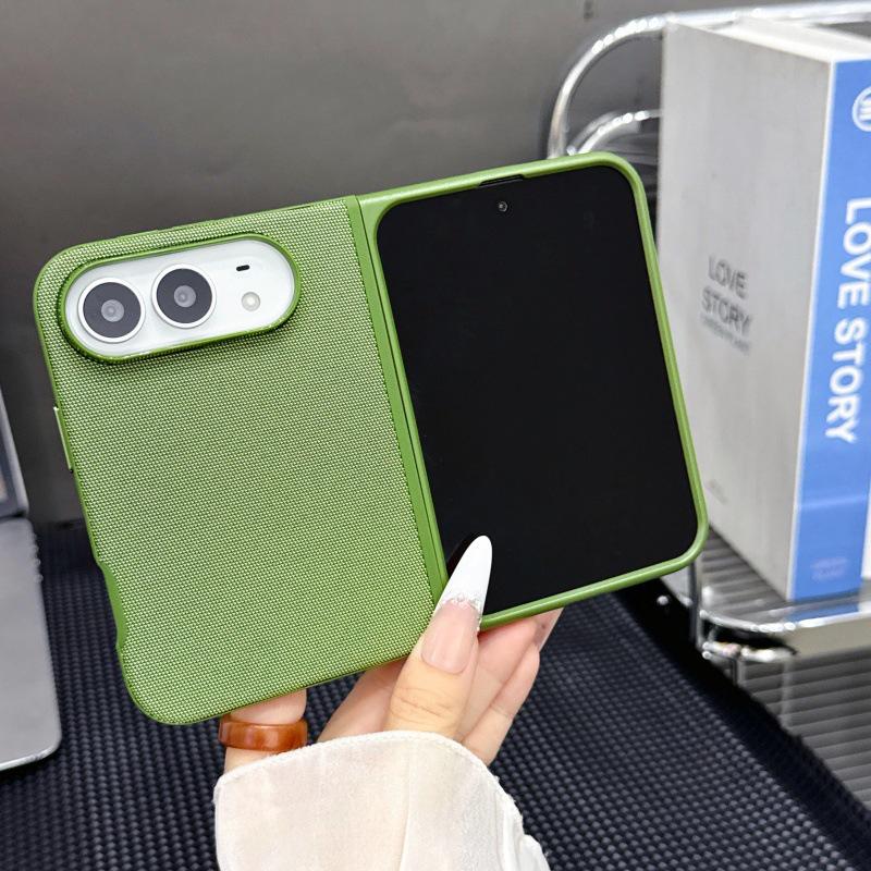 iPhone Duo Magnetic Tech Fabric Phone Case with Foldable Screen & Advanced Drop Protection