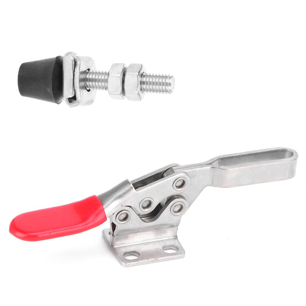 Toggle Clamp Stainless Steel Horizontal Quick Clamp Fixture for Welding Woodworking