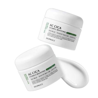 AC Cica Beruhigendes Boosting Ausgleichendes Creme Duo Set (50g x 2EA) - Doppelte intensive Beruhigung & Barriere-Reparatur für empfindliche Haut