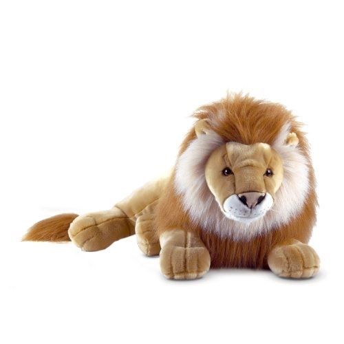 Peluche Rex Lion - PLUSH&amp;COMPANY - 70 CM - Pour Bébé