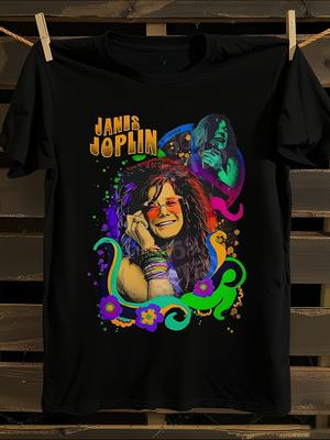 Janis Joplin Iconic Rock T-shirt