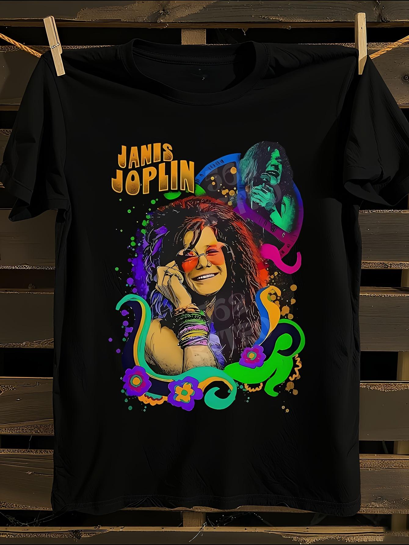 Janis Joplin Iconic Rock T-Shirt XXXL