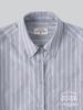 Aenhacheu Breeze Embroidery Stripe Shirt_Grey