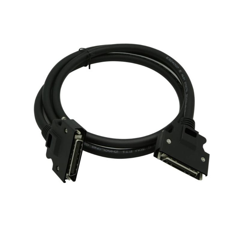 Fast speed Data Transfer Cable for Servo Motors with SCSI50 Interfaces Industrial Automation Equipment PVC Construction