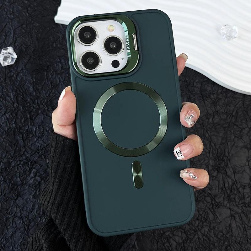 Liquid Lens Support Phone Case IPhone 17 Pro Max With Magnetic Mount Full Coverage Shockproof Shell In Matte Finish