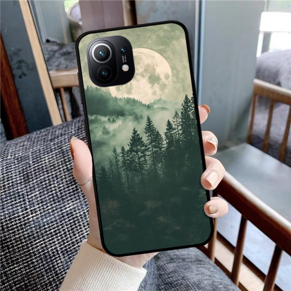 Waldlandschaft Handyhülle Für Xiaomi Mi 5X 8 9 10 11 12 Lite Pro 10T PocoX3pro PocoM3 Note 10 Pro Lite