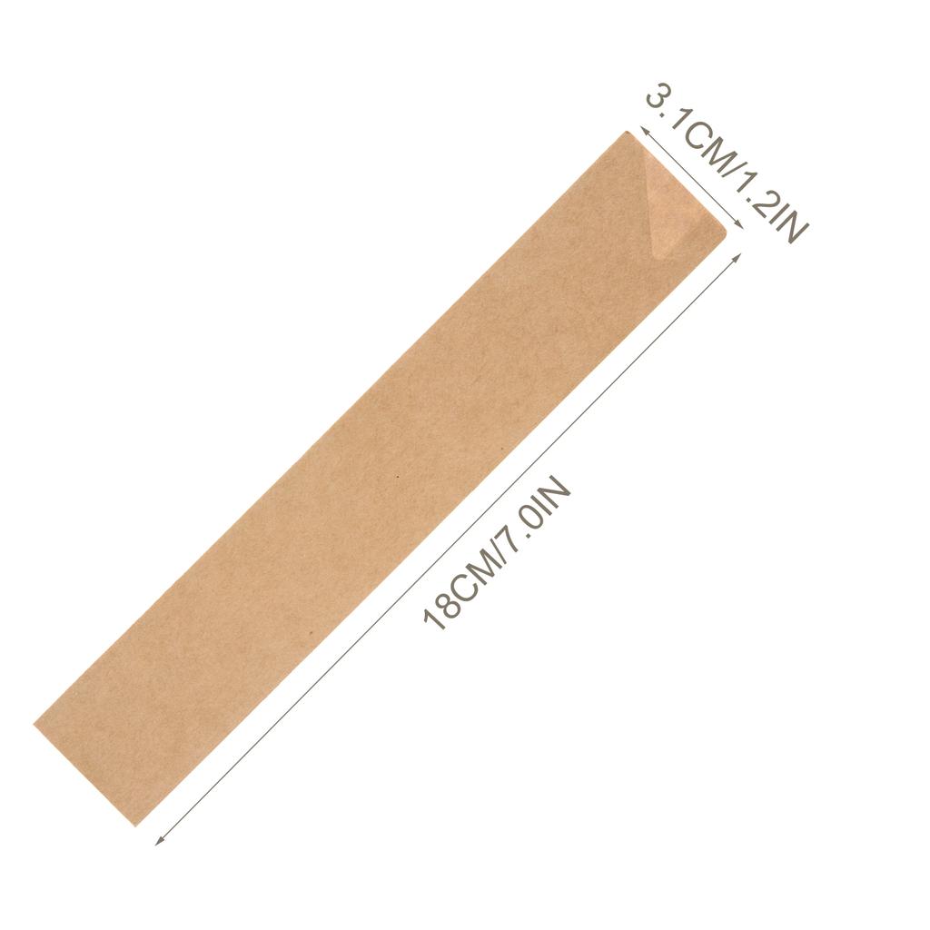 200 Pz Sacchetto per Bacchette Sacchetti di Carta per Bacchette Manicotto per Posate Monouso Manicotti di Imballaggio Porta da Asporto