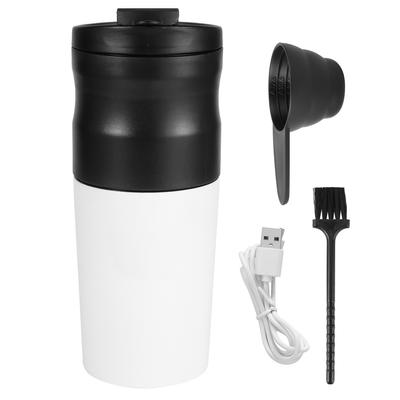 Elektryczny młynek do kawy ze stali nierdzewnej Mini młynek kuchenny do mielenia ziaren zbóż z USB