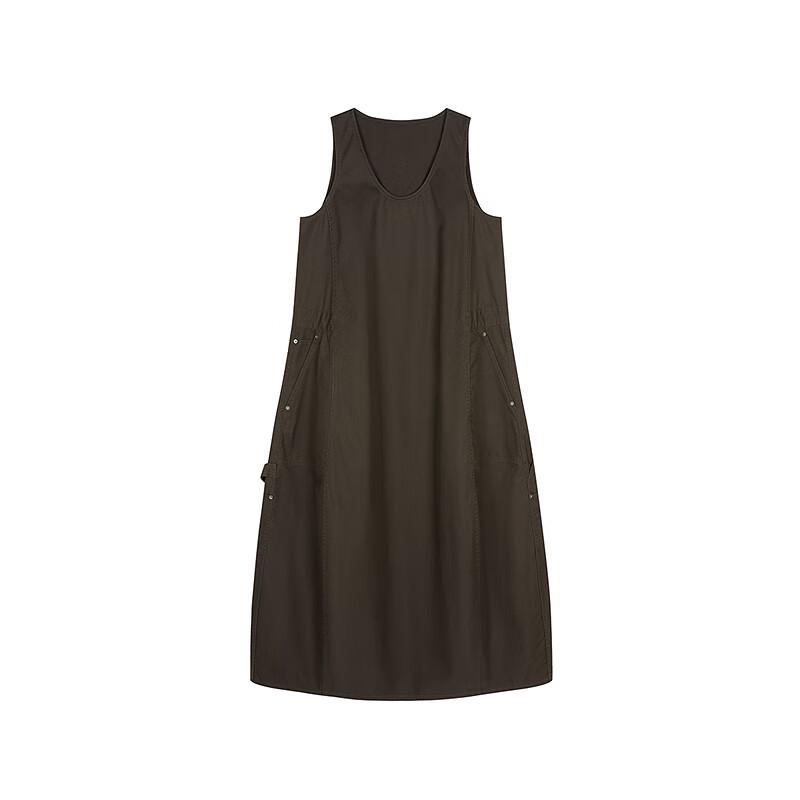 JNBY 2025 Summer Loose Sleeveless H-Line Dress 5P4G11680