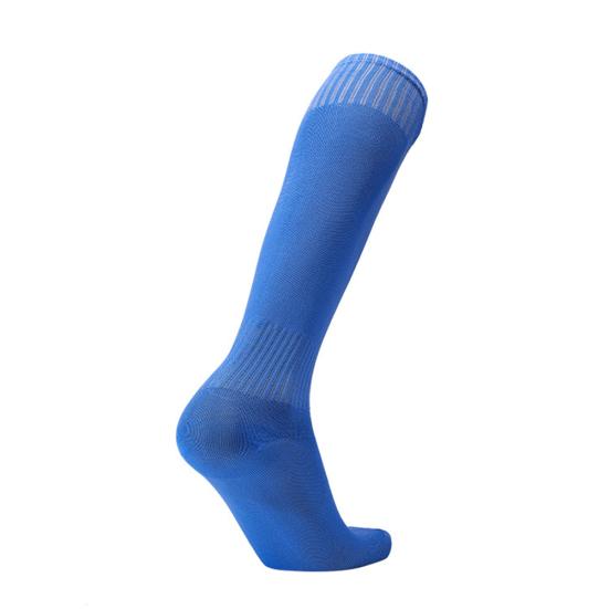 Solid Color Teenager Adult Football Soccer Training Men Sports High Tube Socks